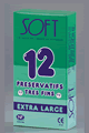 Condoms Extra Large Condoms * 12 - by Soft
